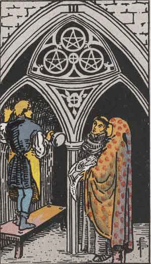 Tarot Mønter nr 3