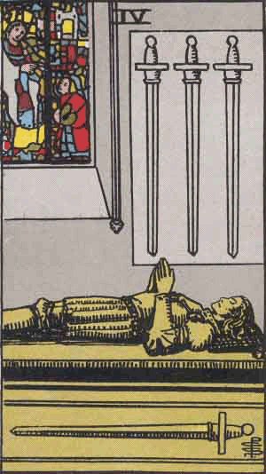 Tarot Sværd nr. 4