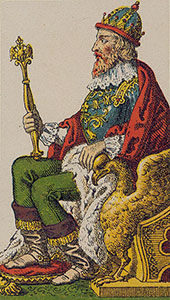 The emperor Tarot Italiensk tarotsæt