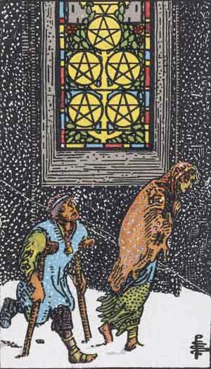 Tarot Mønter nr 5