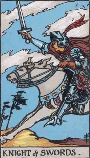 The Knight of Swords